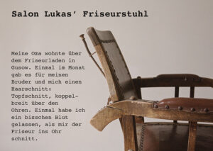 Salon Lukas Friseurstuhl
